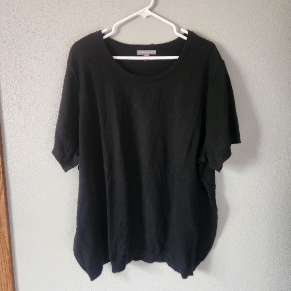 Jessica London Short Sleeve Top